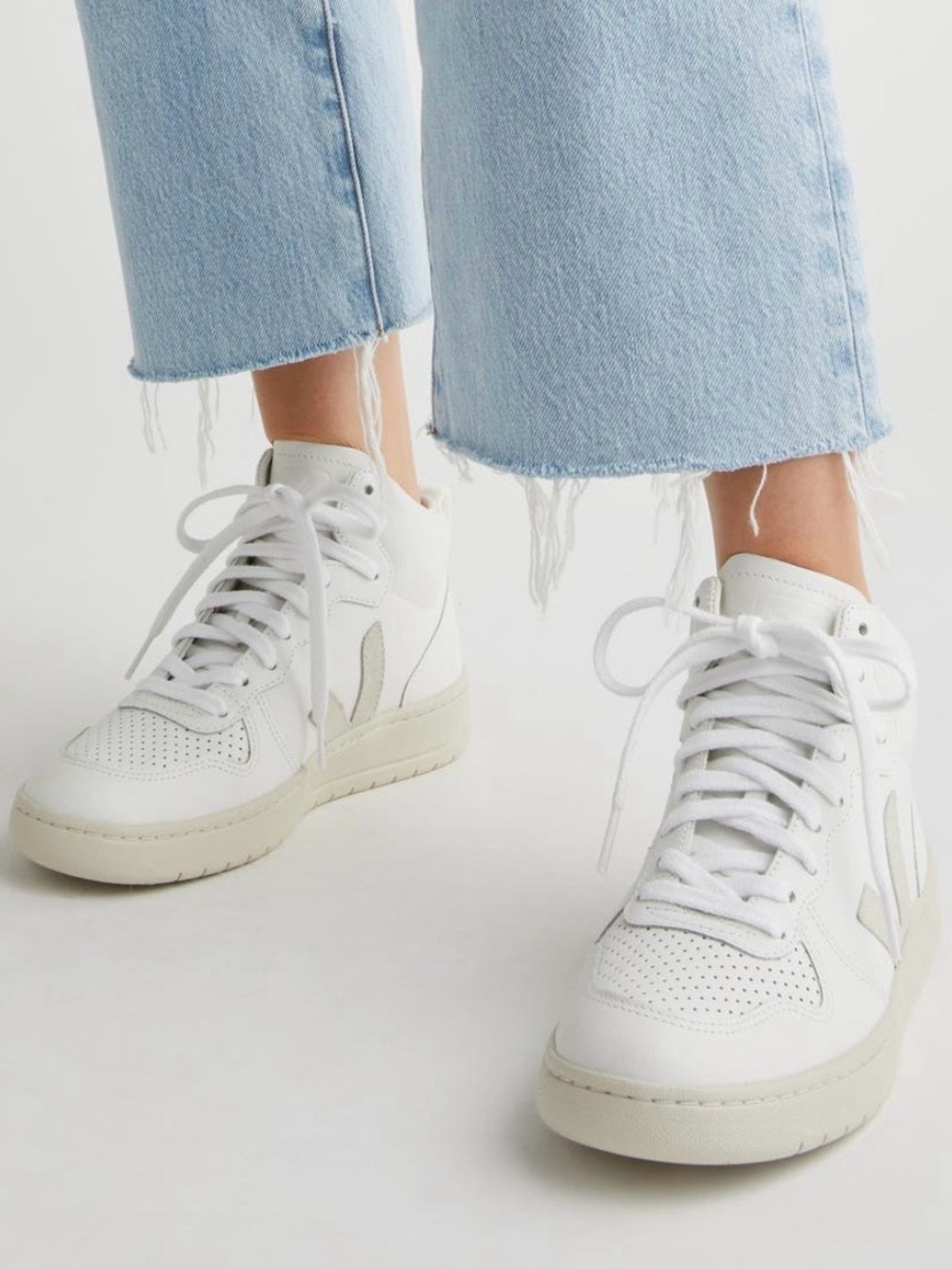 Veja V-15 Mid Top Sneaker (Women) - Size 10 - NEW